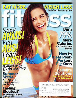 Fitness Magazine July/August 2013 Flat Abs! Lean Legs! EX 070616jhe2