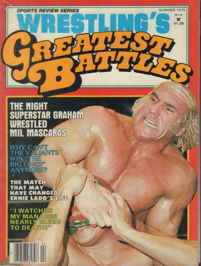 Wrestlings Greatest Battles Summer 1979 Mil Mascaras Billy Graham 022719DBE
