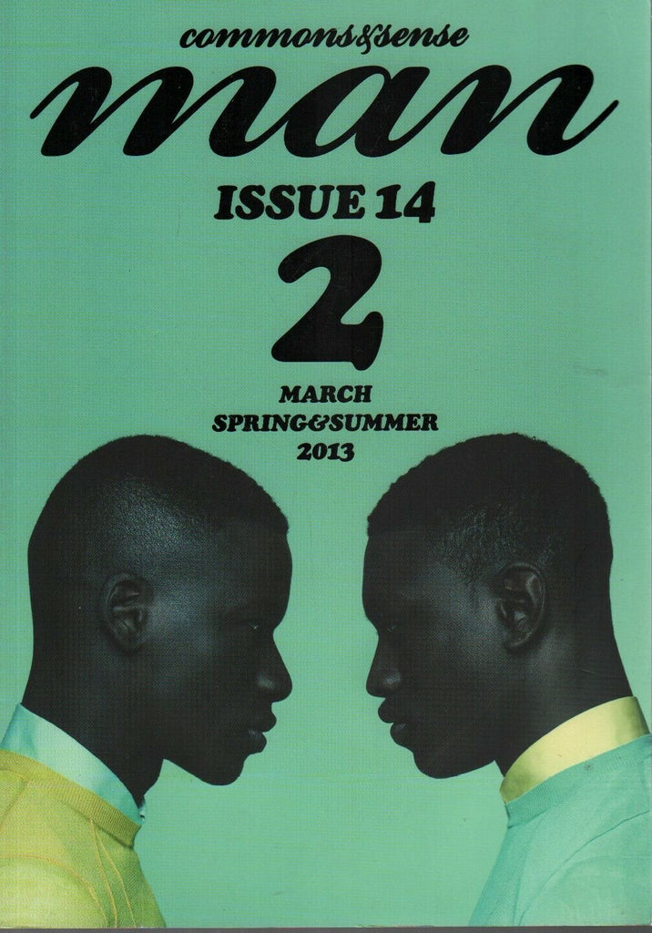Commons & Sense Man Japanese/English #14 2 Spring & Summer 2013 030920AME