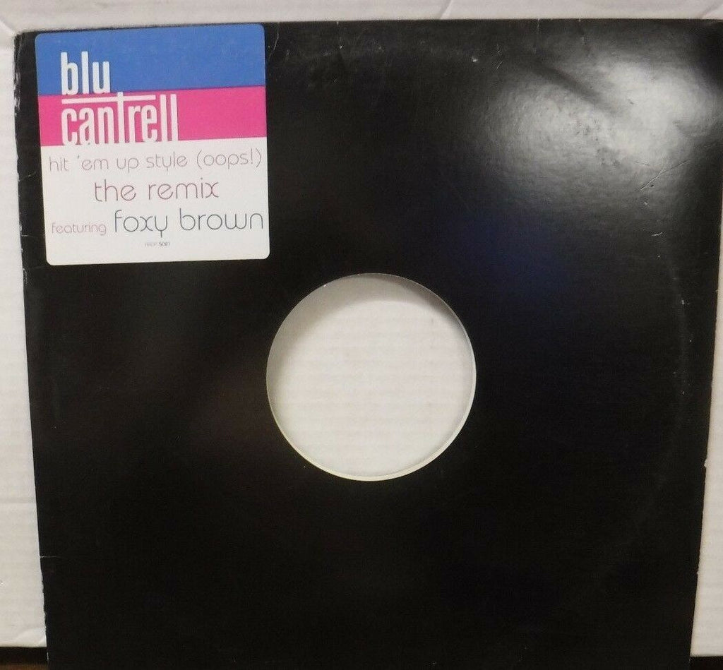 Blue Cantrell Hit Em Up Style Remix PROMO 12" Single vinyl ARDP-5021 030318LLE