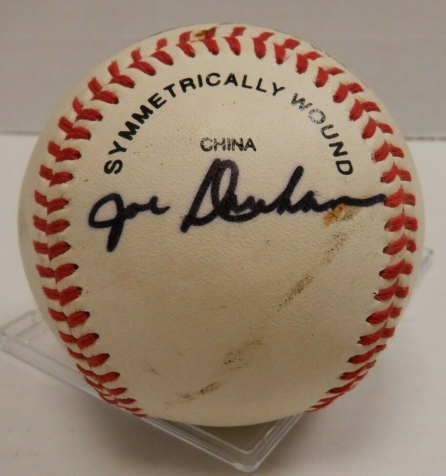 Joe Durham Autographed Signed Wilson Baseball wCOA 012120DBT