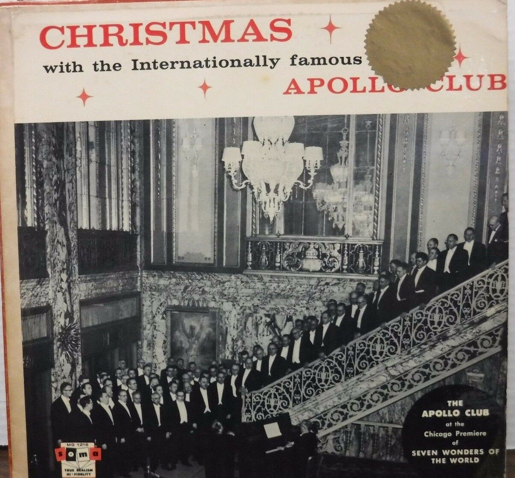 Christmas with the Internationally famous Apollo Club 33RPM MG1216 012117LLE