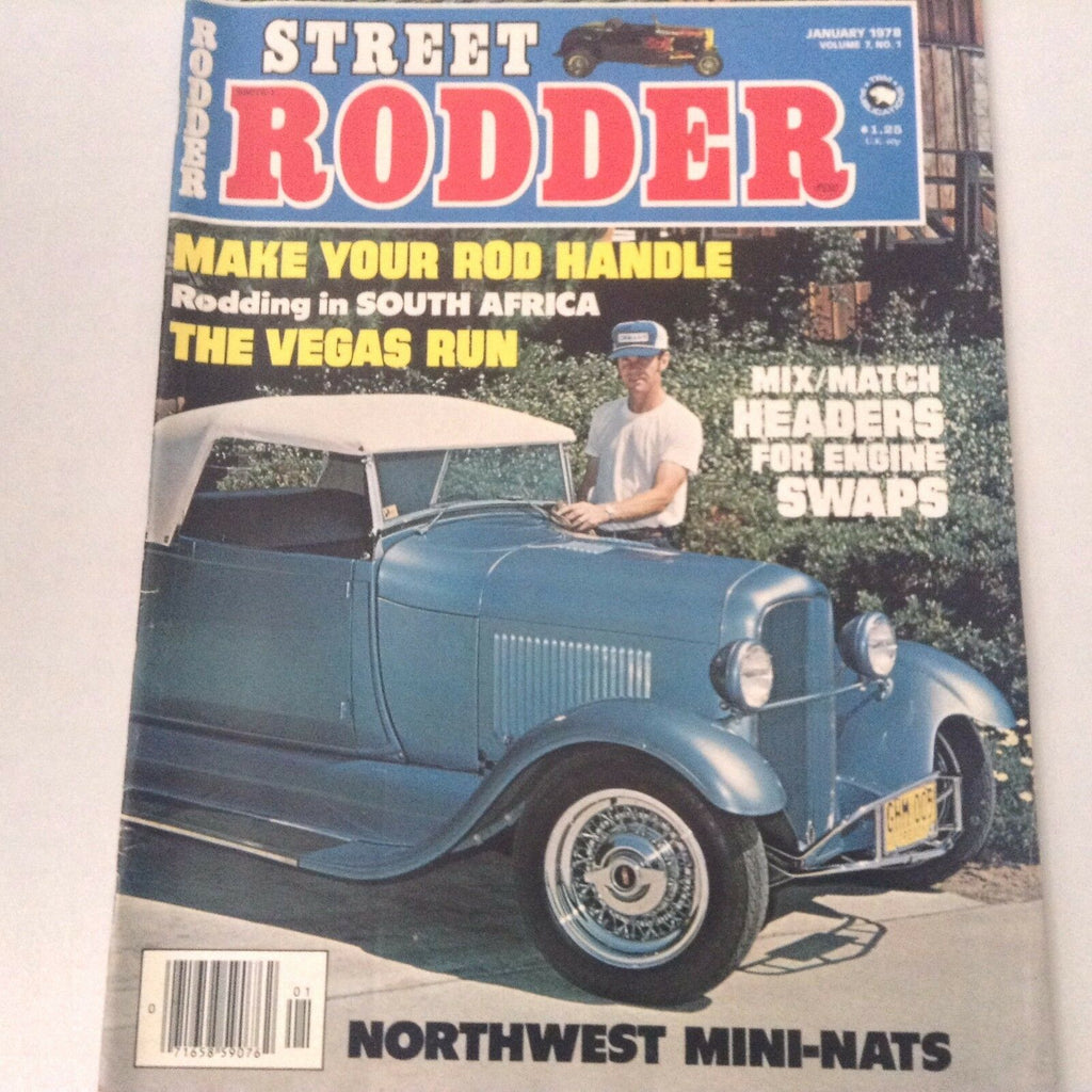 Street Rodder Magazine Northwest Mini Nats Vegas Run January 1978 060517nonrh