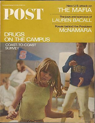 The Saturday Evening Post May 21 1966 Drugs On The Campus VG 062316DBE
