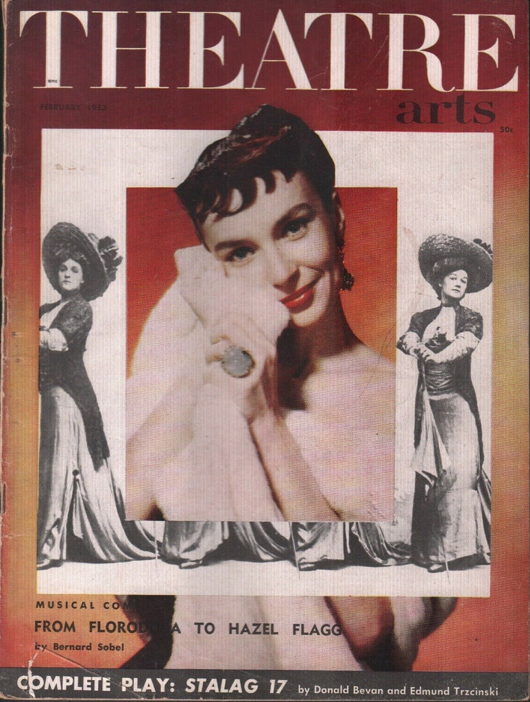 Theatre Arts Magazine February 1953 Hazel Flagg Donald Bevan 121518AME