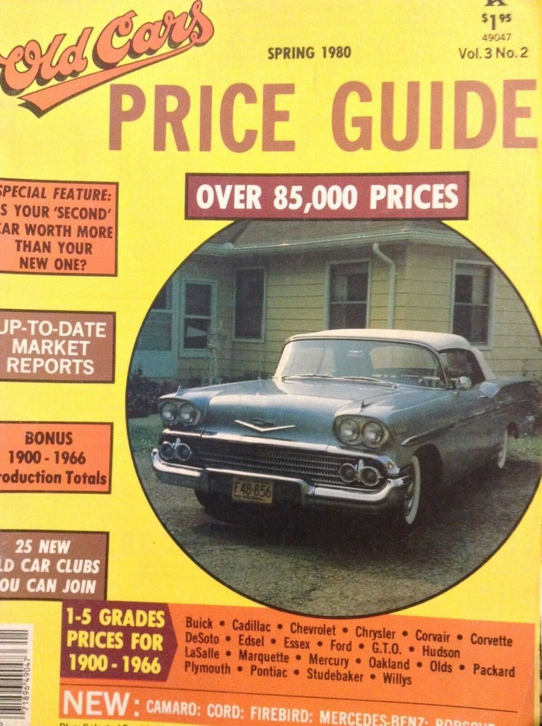Old Cars Magazine Price Guide Market Reports Spring 1980 032518nonrh