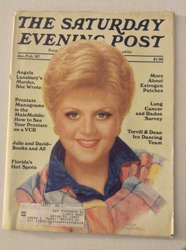 The Saturday Evening Post Angela Lansbury January/February 1987 060119nonrh