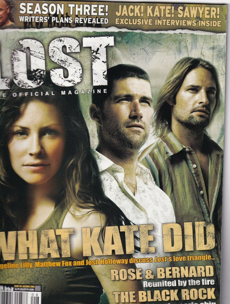 Lost Magazine Matthew Fox Evangeline Lilly July/August 2006 051719nonr