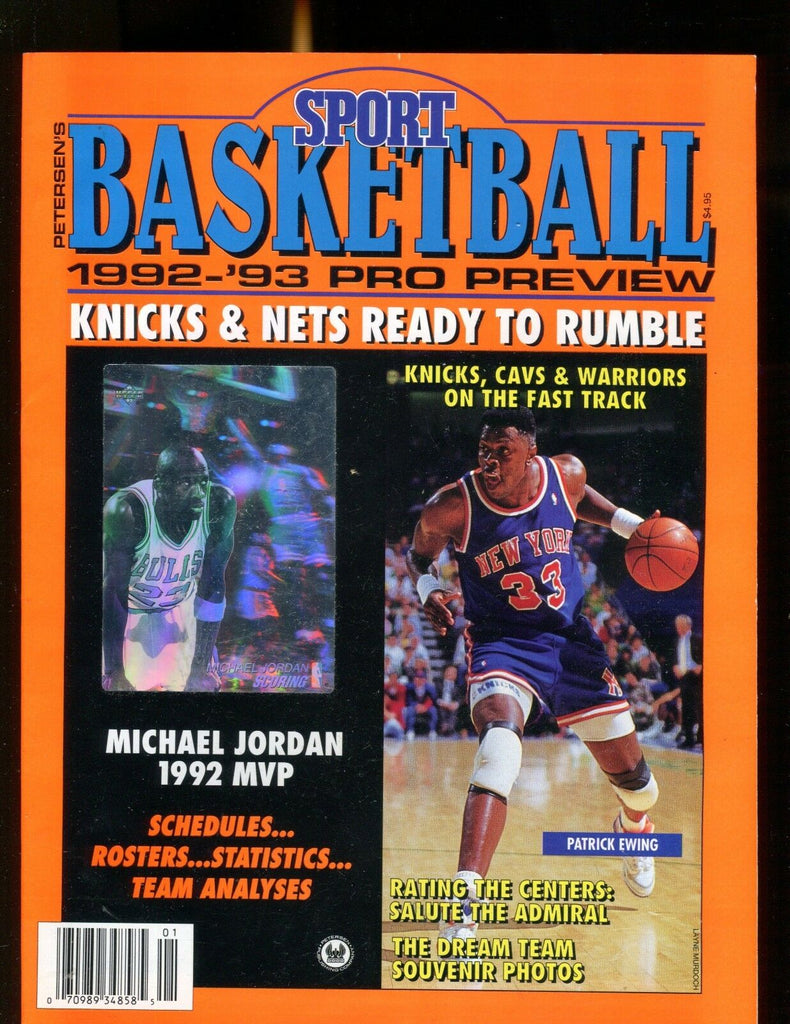 Petersen's Pro Basketball 1992-93 Patrick Ewing EX Orange 013017jhe