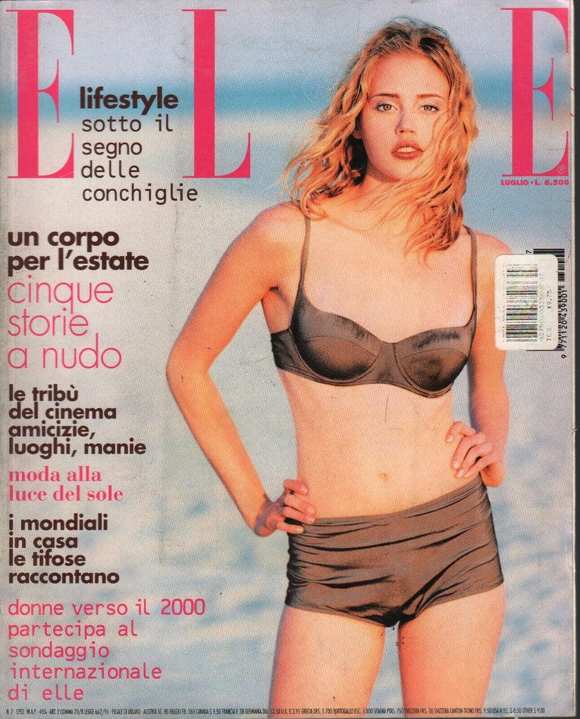 Elle Italian Fashion Magazine July 1998 Laurie Anderson 101320ame