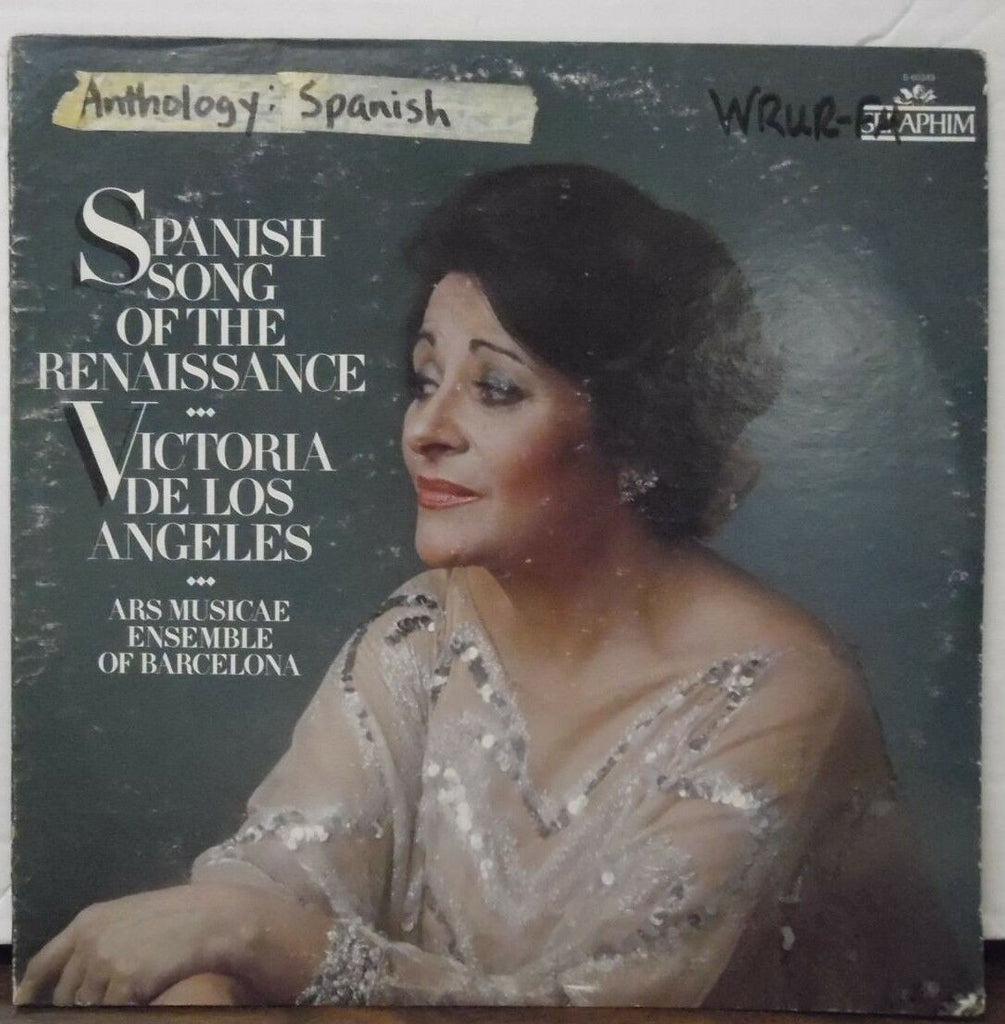 Spanish Song of the Renaissance Victoria De Los Angeles vinyl 031718LLE