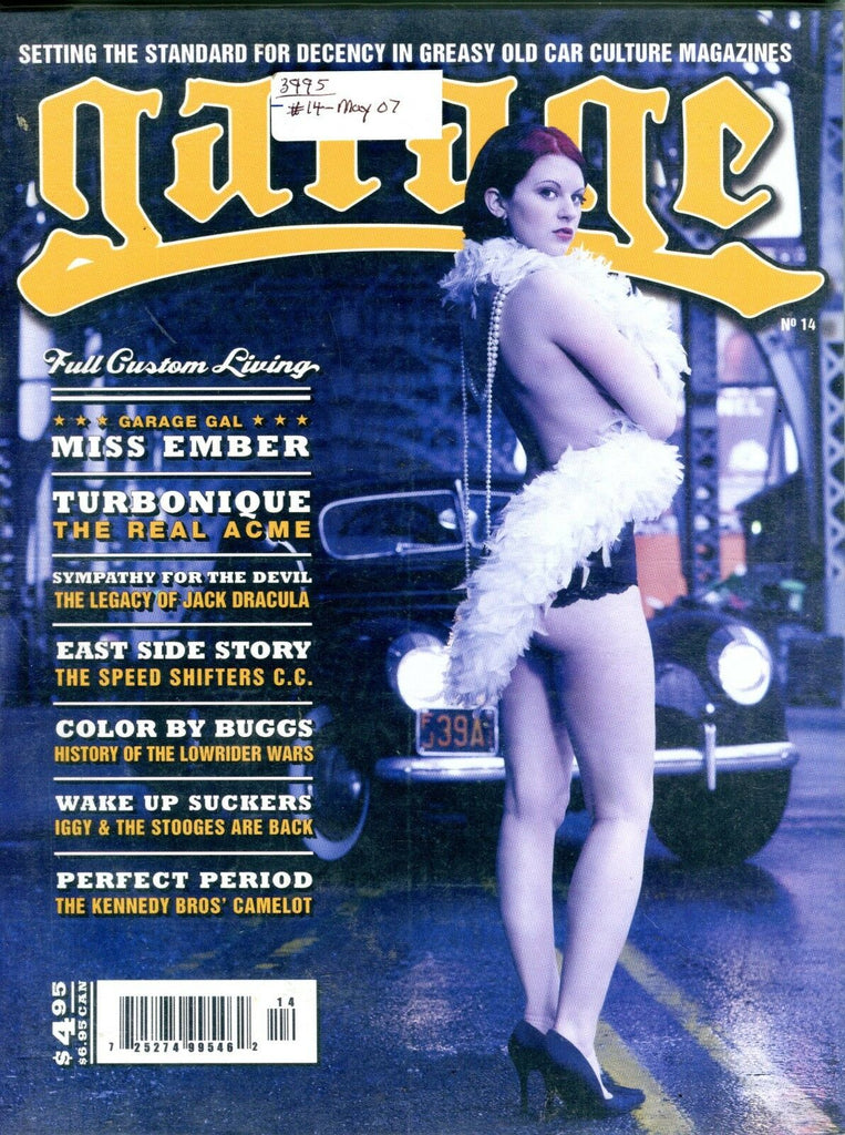 Garage Magazine May 2007 Miss Ember EX Sealed 082716jhe