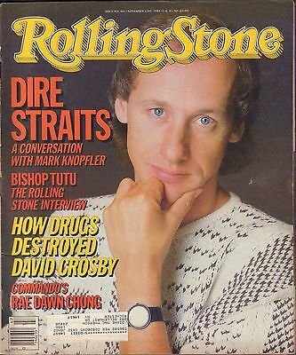 Rolling Stone November 21 1985 Dire Straits, David Crosby w/ML VG 082916DBE