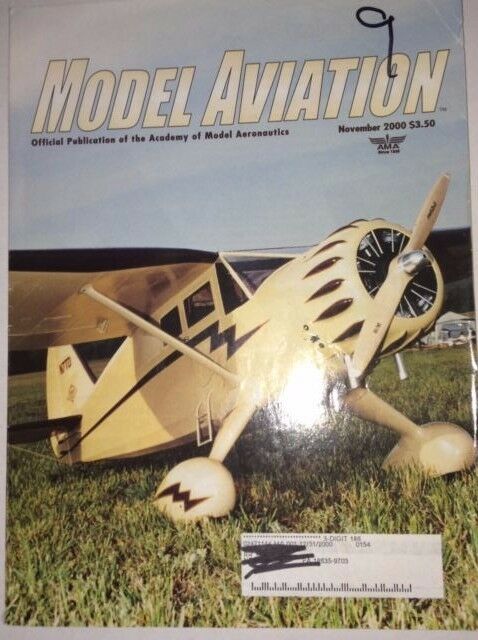 Model Aviation Magazine Pap-E & Lockheed Star November 2000 041317nonrh