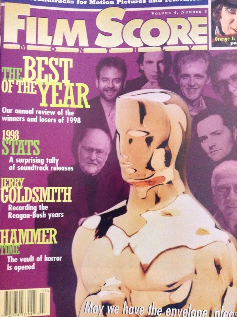 Film Score Magazine The Best Of The Year March 1999 080218nonrh