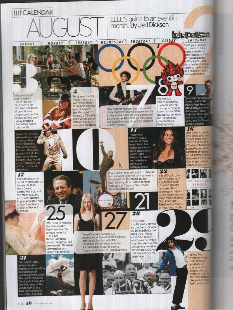 Elle Magazine August 2008 Mariah Carey 090319AME – mr-magazine-hobby