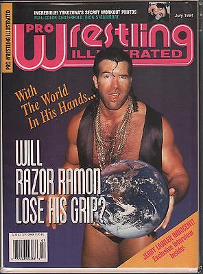 Pro Wrestling Illustrated July 1994 Razor Ramon, Yokozuna EX 011416DBE