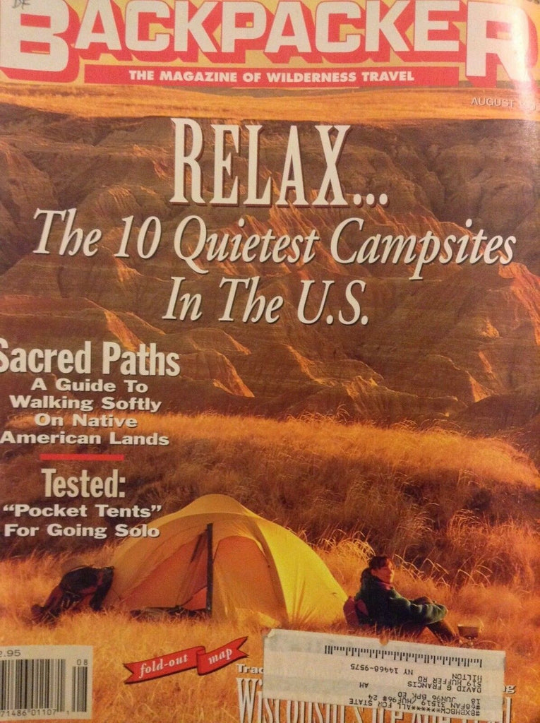 Backpacker Magazine The 10 Quietest Campsites In The US August 1993 032818nonrh