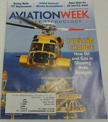 Aviation Week Magazine Fueling Change & Orbital Sciences' February 2014 071814R