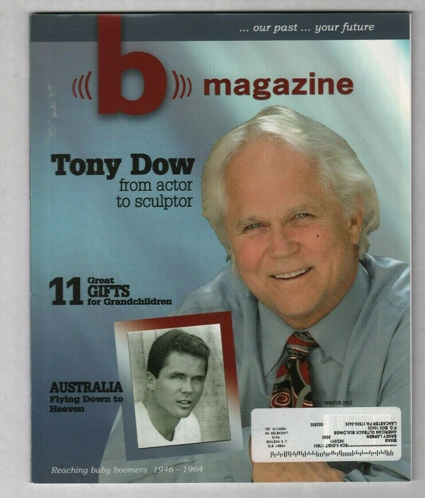 B Movie Magazine Tony Dow From Actor To Sculptor Winter 2012 020320nonr