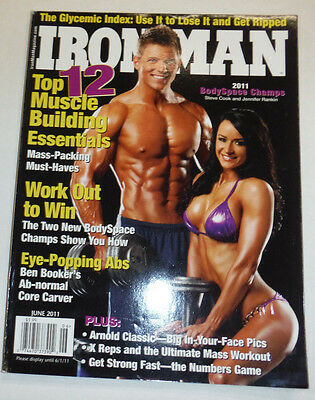 Iron Man Magazine Top 12 Muscle Building Essentials June 2011 101014R