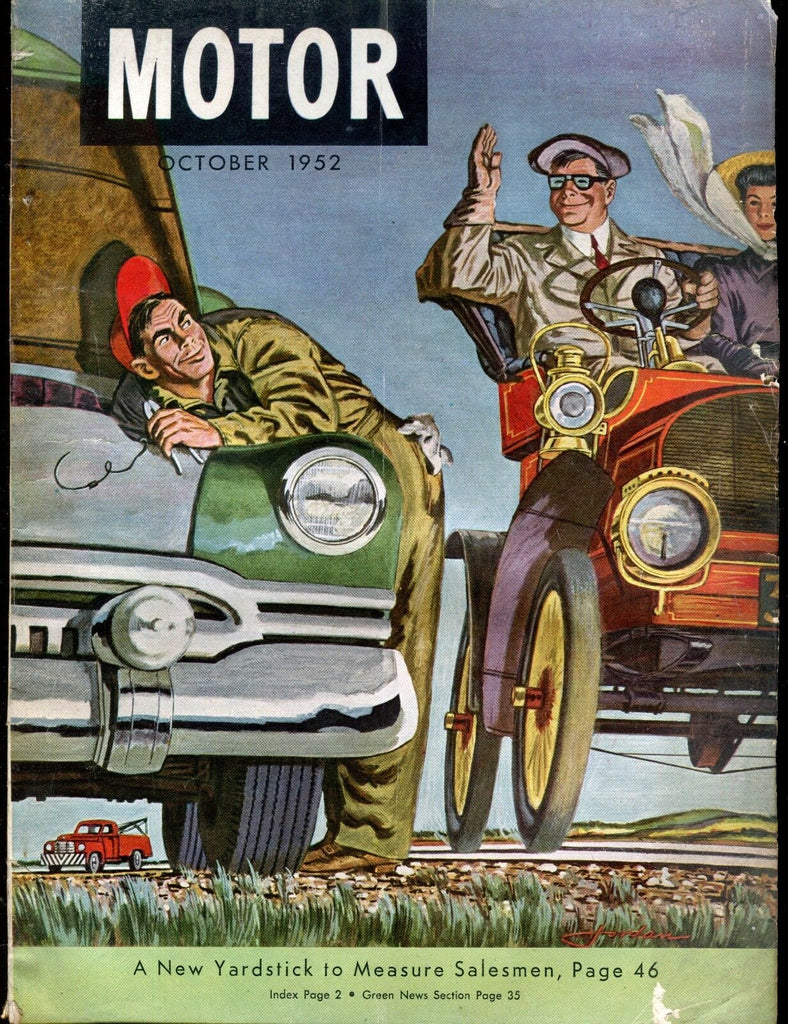 Motor Magazine October 1952 Salesmen GD No ML 030317nonjhe