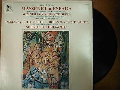 33 RPM Vinyl Massenet Espada Ballet French Suite Varese Sarabande Rec 012115SM