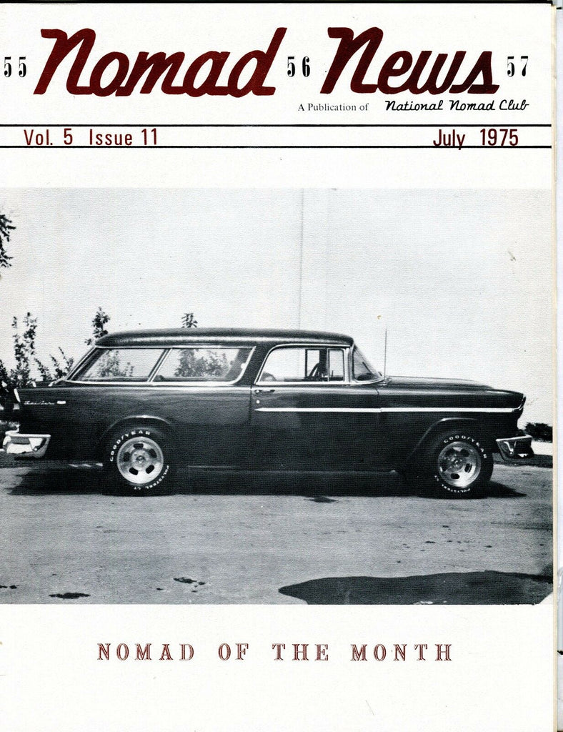 Nomad News Magazine July 1975 Chevrolet EX 040617nonjhe