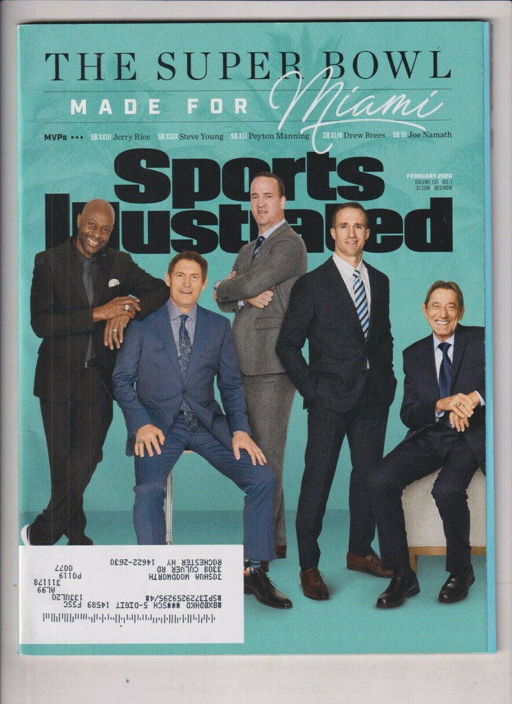Sports Illustrated The Super Bowl Peyton Manning February 2020 022420nonr