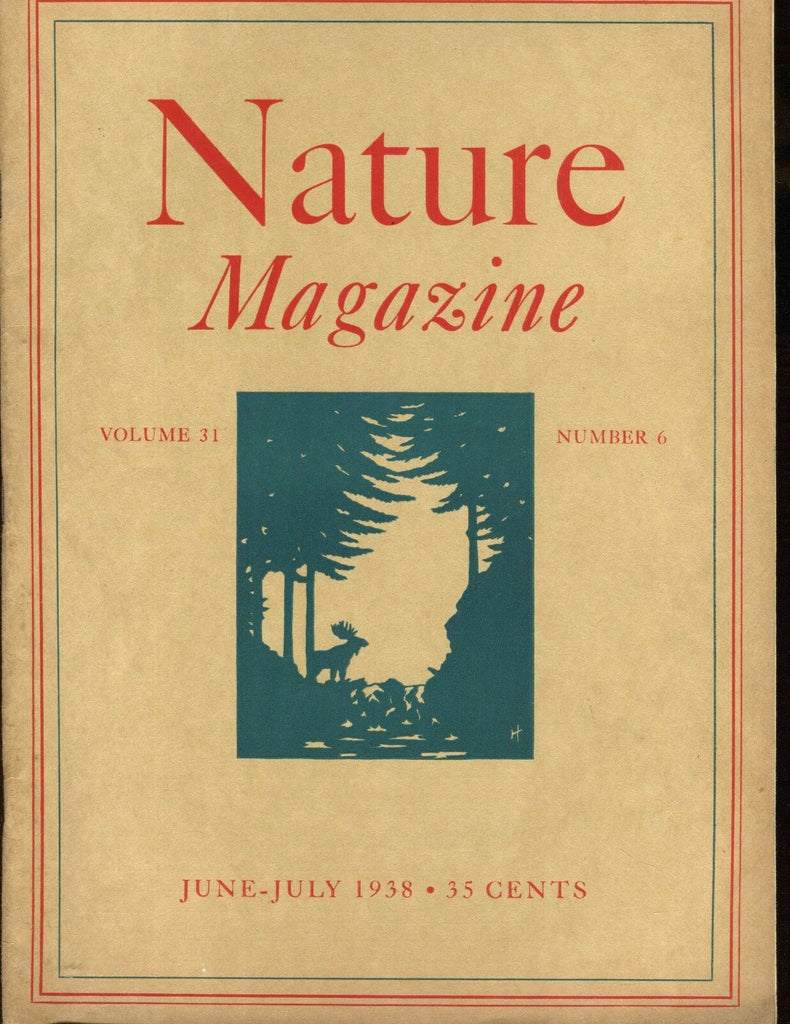 Nature Magazine June/July 1938 VG No ML 020617jhe