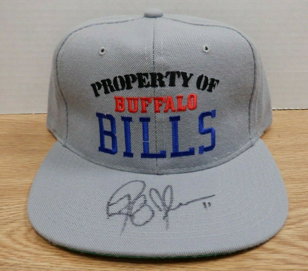 Rob Johnson Bills Autographed Signed New Era Snap Back w/COA 100719DBT2