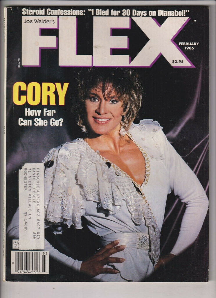 Flex Magazine Cory Everson February 1986 121119nonr