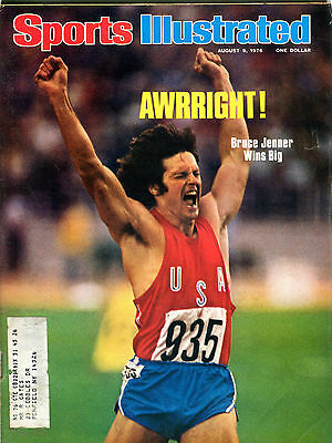 Sports Illustrated Magazine August 9 1976 Bruce Jenner EX 041216jhe