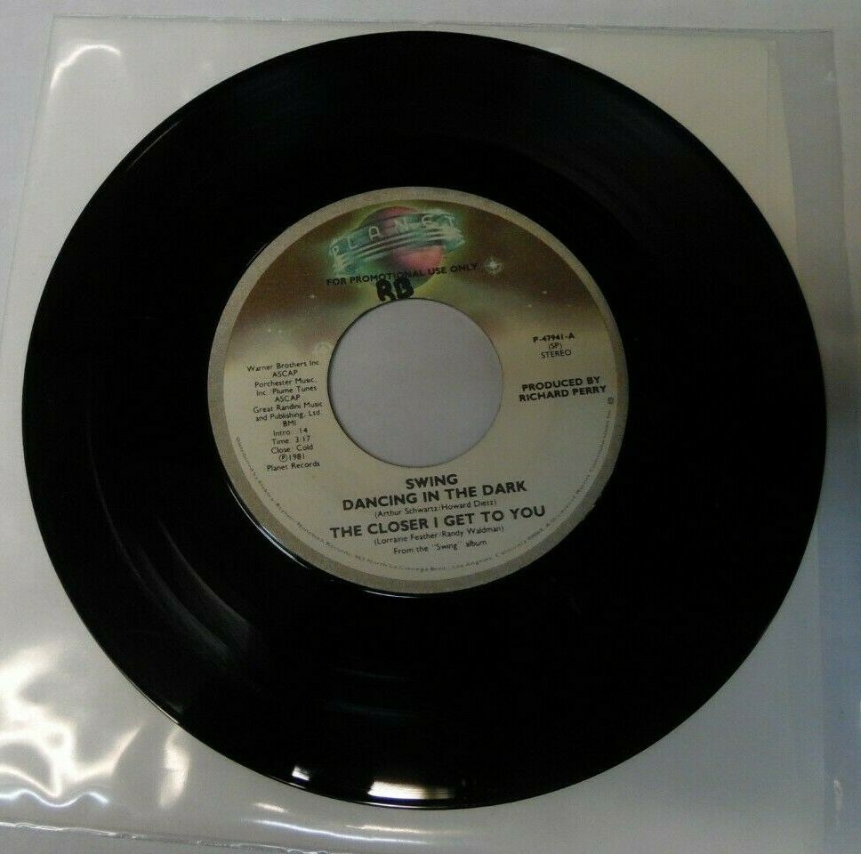 Swing Dancing in the Dark / The Closer I get to yo / The Right Idea 022220LLE45