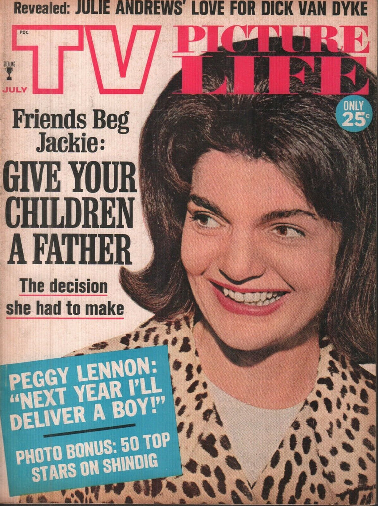 TV Picture Life July 1965 Jackie Kennedy Peggy Lennon 070119AME