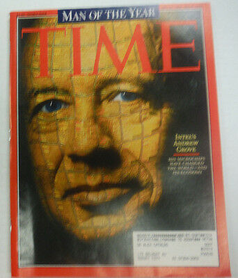 Time Magazine Intel's Andrew Grove December 1997 WITH ML 041715R