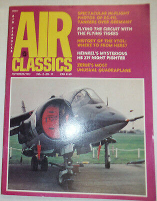 Air Classics Magazine Tankers Over Germany Zebres Quadra November 1973 040915R