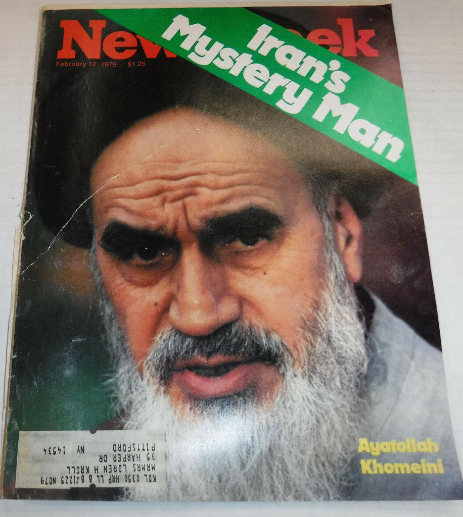 Newsweek Magazine Iran Mystery Man Ayatollah Khomeini February 12, 1979 101016R