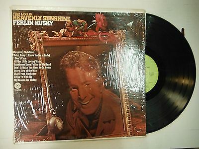 33 RPM Vinyl Ferlin Husky Your Love is Heavenly Sunshine Capitol ST804 112614KME