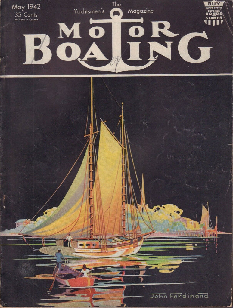Motor Boating May 1942 Chart Symbols, When To Reef 050817nonDBE