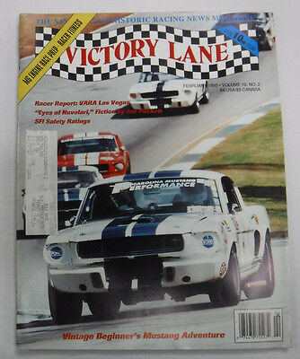 Victory Lane Magazine SFI Safety Ratings February 1995 NO ML 072315R