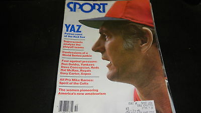 Sport Magazine October 1978 Yaz of Red Sox Cover 0601E