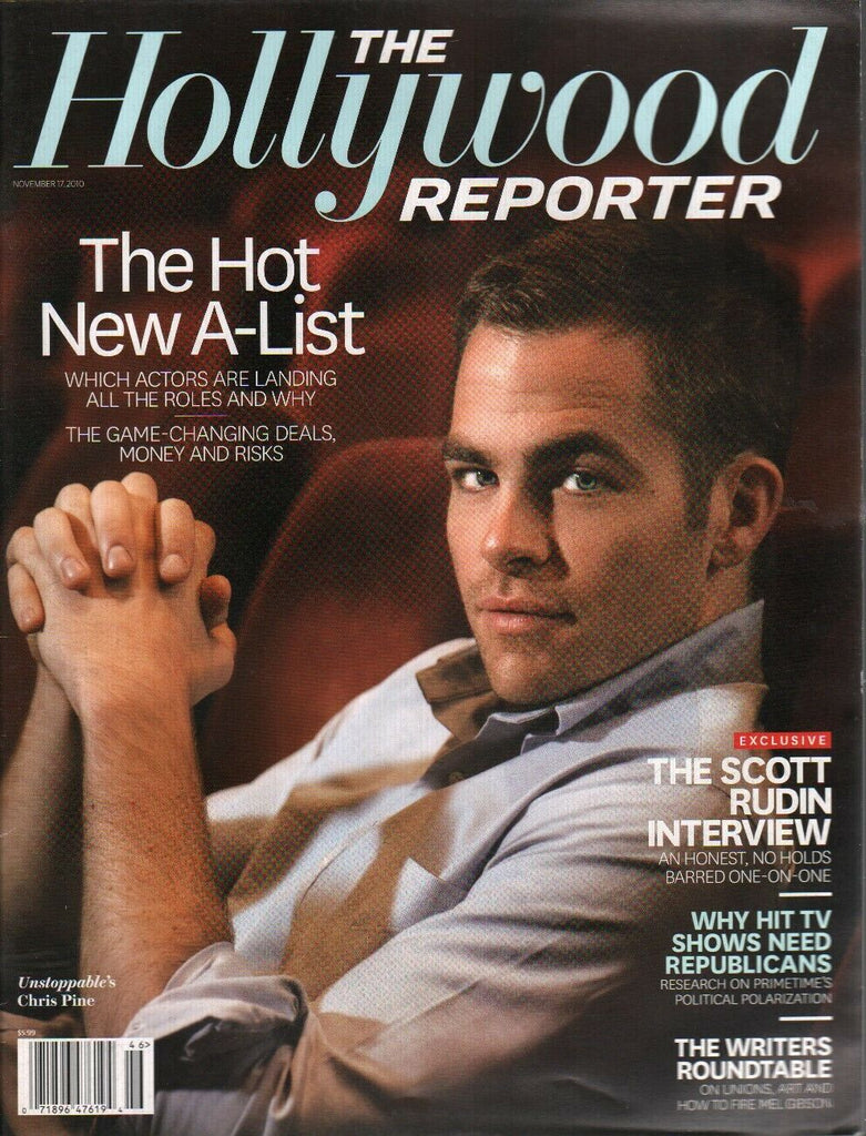 The Hollywood Reporter November 17 2010 Scott Rudin Chris Pine 030920AME