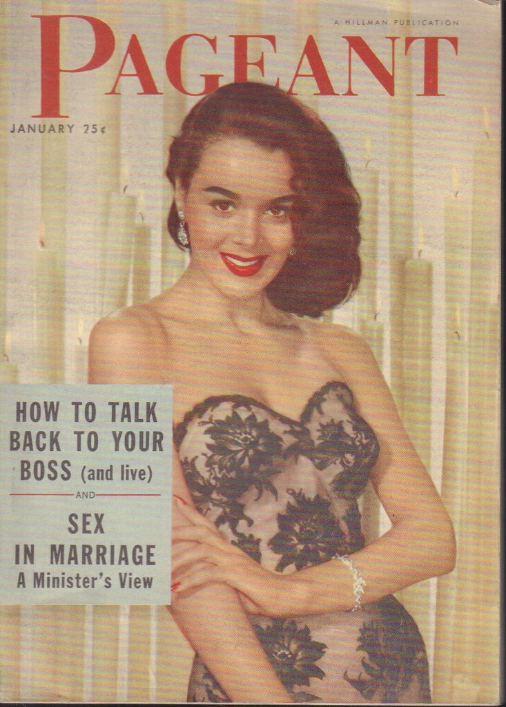 Pageant Mag January 1956 Cheesecake Pin Up Girls 091218AME