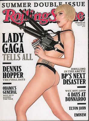 Rolling Stone July 8-22 2010 Lady Gaga, Dennis Hopper EX 121815DBE2