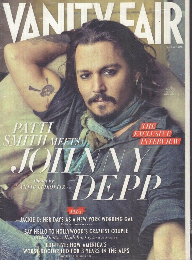 Vanity Fair January 2011 Johnny Depp Patti Smith Annie Leibovitz 010519DBE