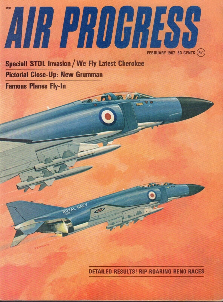 Air Progress Magazine February 1967 Cherokee Grumman 073017nonjhe