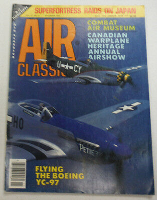 Air Classics Magazine Flying The Boeing YC-97 November 1985 012215R
