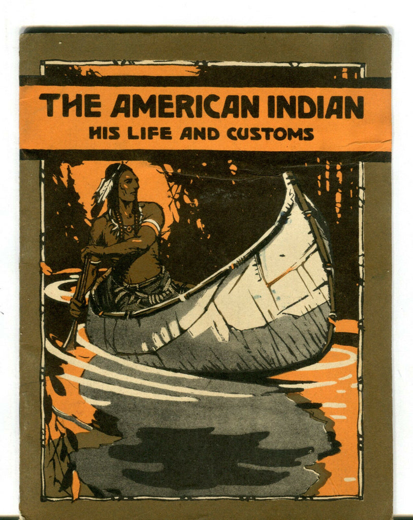 John Hancock Insurance Co. 1923 The American Indian Booklet EX 081916jhe