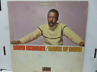 33RPM Vinyl Record David Newman House of David Atlantic SD 1489 VG